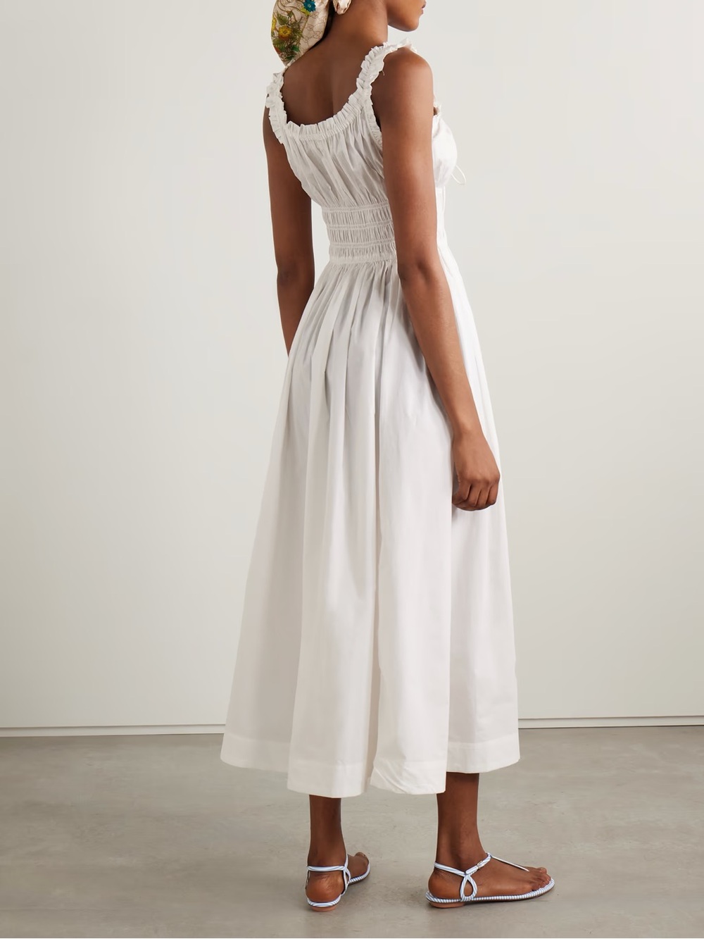 DOEN BNWOT Emmaretta Dress White - Picture 2 of 4